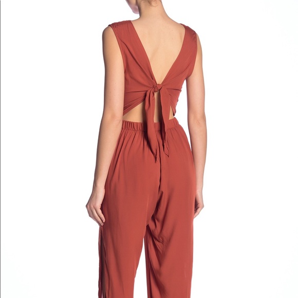 Time to Fly Jogger Split Leg Jogger Jumpsuit - Picture 3 of 6